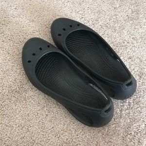 Crocs Kadee Work Flats (Black)